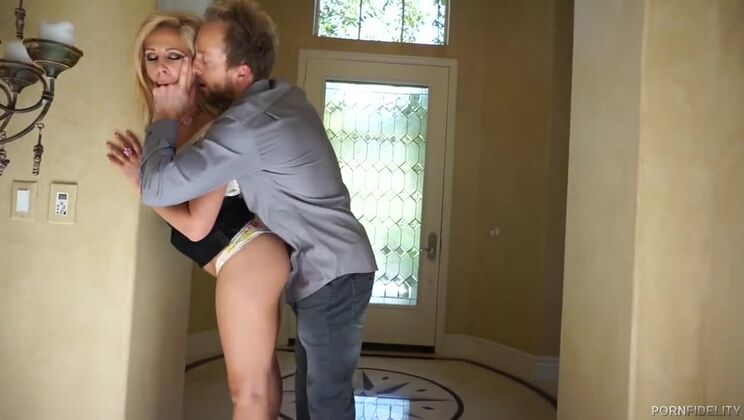 [PornFidelity] - Happy Hour Fun - Blonde Whore Cherie Deville Sucks Big Cock - Cherie Deville - Ryan Madison