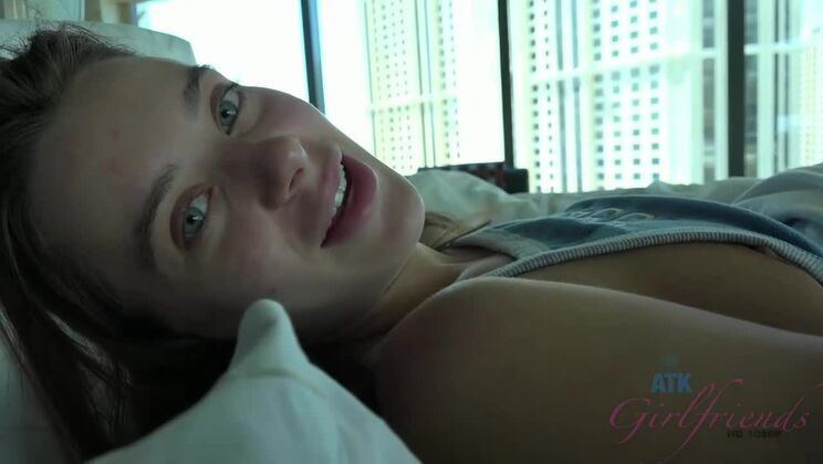 [ATKGirlfriends] - Amateur Lana Rhoades gets a messy facial - Lana Rhoades