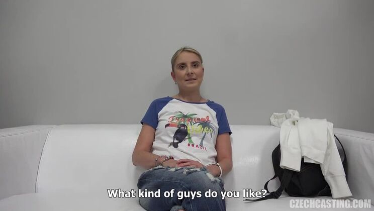 [CzechCasting] - Gorgeous Blonde Lucie Loves Big Cock - Zaneta