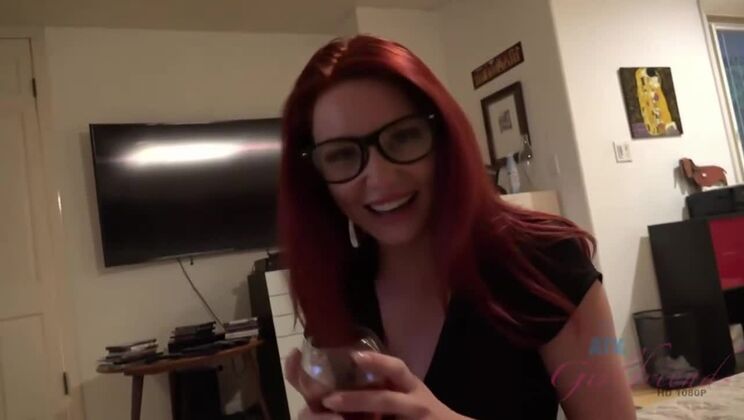 Lacy Lennon POV foot worship & fingering orgasm