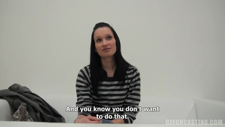 [CzechCasting] - European Petra's Amateur Brunette Casting - Petra