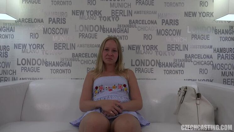 [CzechCasting] - Veronika - Stunning Czech Blonde in Casting - Zuzana