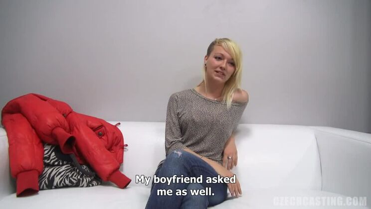 [CzechCasting] - European Stunner Nikola - Blonde Casting Fun - Mila Aljenka