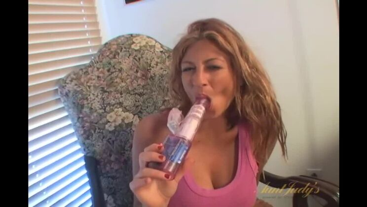 Big Tits & Toys – Lucky Gets Off Hard