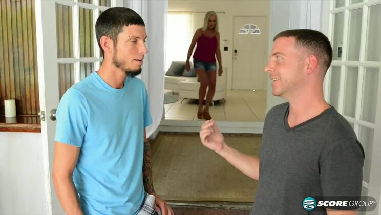 [60PlusMILFs] - Classy Katia Takes on Two Young Studs - Tony Rubino - Tyler Steel - Classy Katia