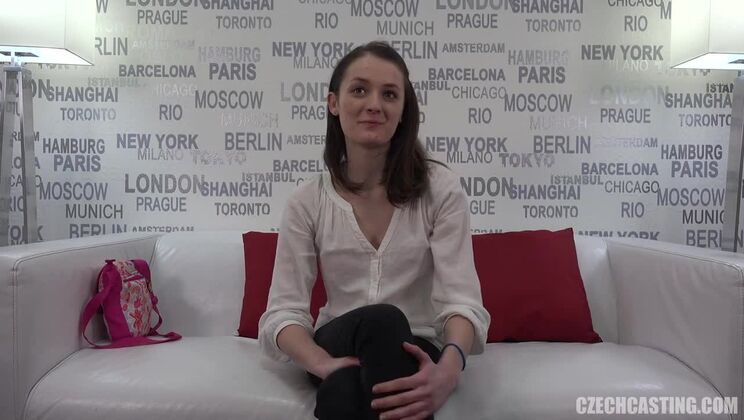 Eliska – Brunette Teen Takes It All