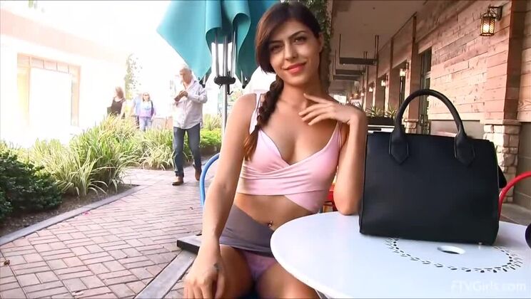 Young Audrey in a Nudist Figure 7 Tease