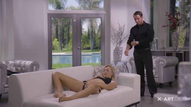 Young Blonde Alexa's Erotic Experience
