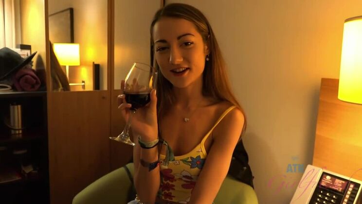 Lily Adams - Shaved and Squirting in the Sun