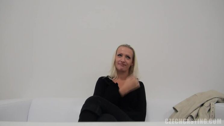 Lovely Olga Casting as Czech Blonde
