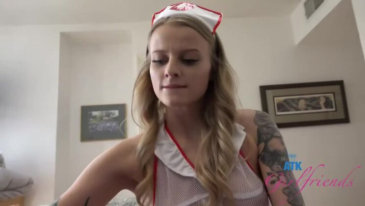 [ATKGirlfriends] - Foot Fetish Fun with Paris White, a Nurse