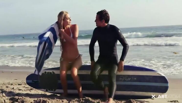 [X-Art] - Sexy Young Surfing Girl - Kendall Rae