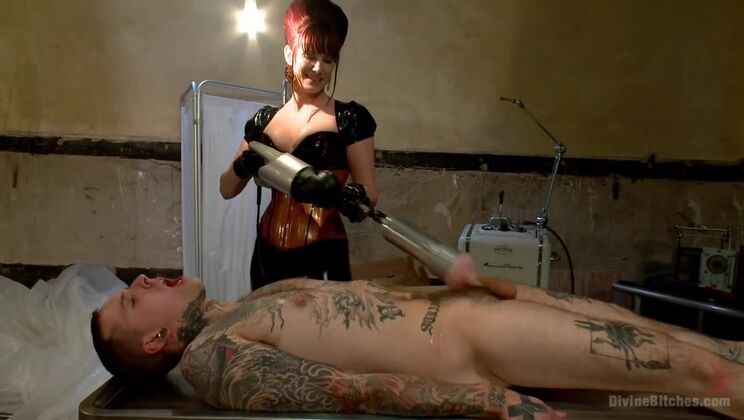 [DivineBitches] - Maitresse Madeline's Hardcore Femdom with Slave - John Jammen - Madeline Marlowe - Maitresse Madeline