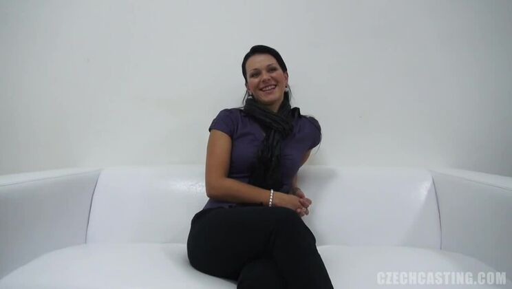 Brunette Girl Fetched