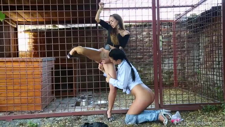 [Tainster] - Pierced Gina Devine in Lesbian BDSM - Gina Devine