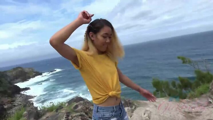 [ATKGirlfriends] - Outdoor Sex with Blonde Girlfriend Aria Skye - Aria Skye