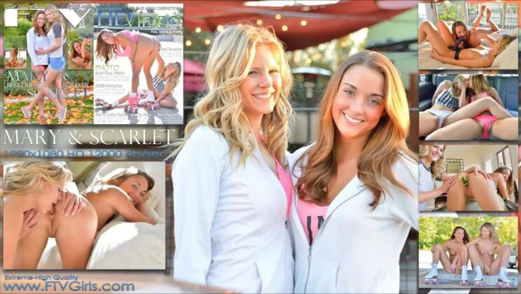 Solo Play with Sex Toys - Mary and Scarlet