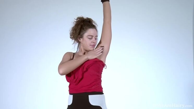 Naked and Unashamed: Dominique's Hairy Physique Exposed