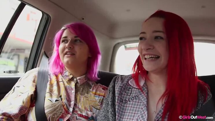 [GirlsOutWest] - Ruby Red's Sexy Redhead Moments