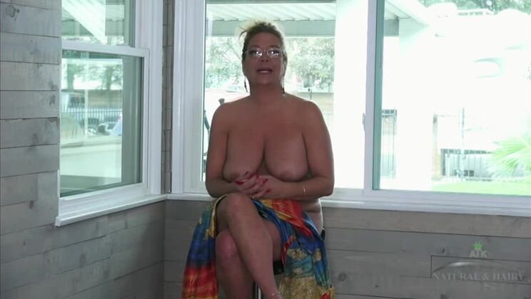 [AuntJudys] - Mature and Hairy: Karen Summer's Porn Adventure - Karen Summer