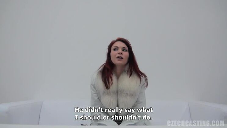 [CzechCasting] - Solo Martina Redhead Czech - Martina