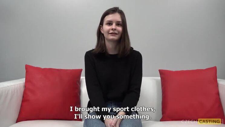 [CzechCasting] - Brunette Tereza in Czech Casting Session - Alena