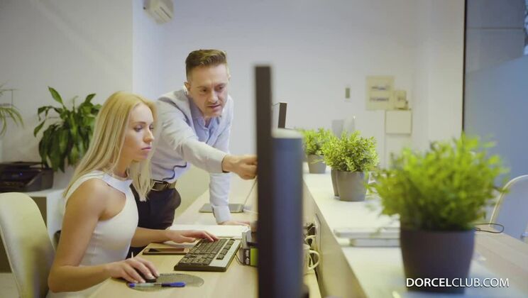 [DorcelClub] - Blonde and Busty Angelika Grays on First Date