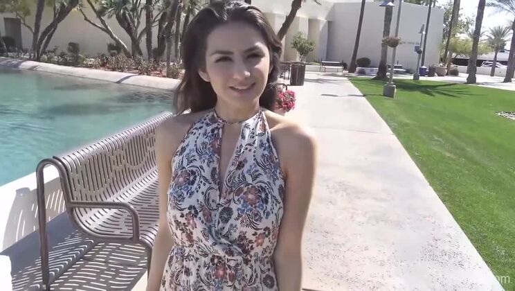 Fit and Beautiful Natalie Fingers Herself