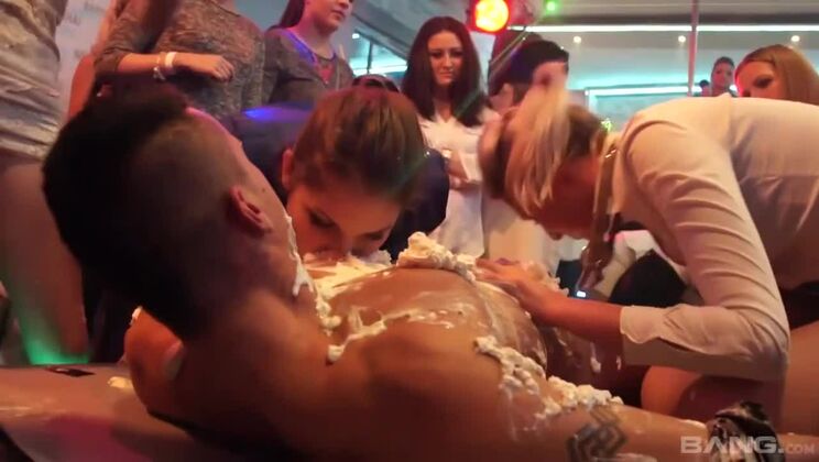 Pierced and Tattooed in Interracial Party Sex