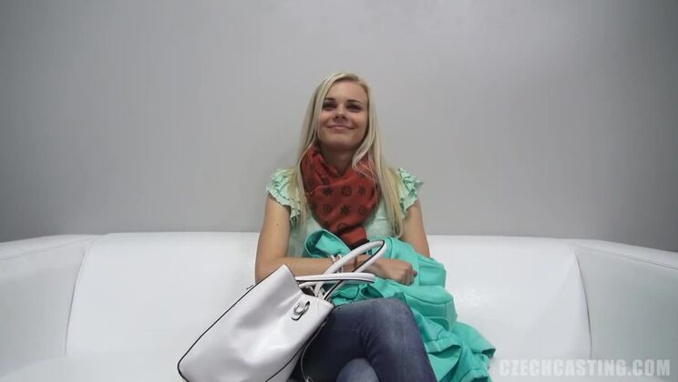 European Blonde Katerina in Casting