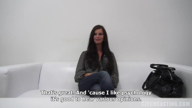 [CzechCasting] - Czech Model Brunette in Casting Video - Kassiana