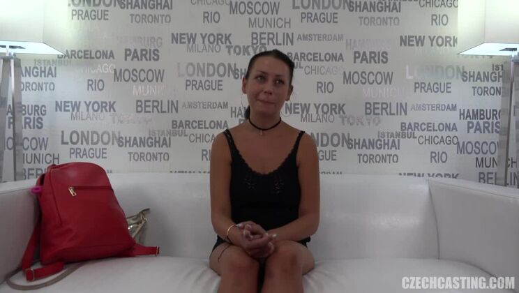 Stunning Czech Brunette Stanka Casting