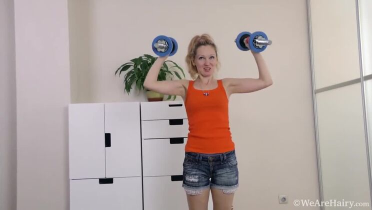 [WeAreHairy] - Foxy's Small Tits, Fitness Inspiration