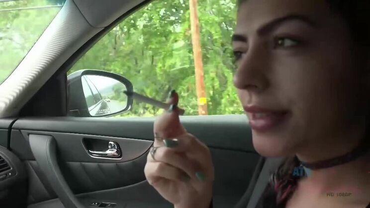 [ATKGirlfriends] - Tattooed Girlfriend Audrey Gets Cum on Face - Audrey Charlize