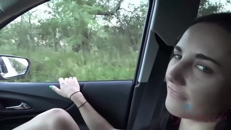 [ATKGirlfriends] - POV Beach Day with Small Titted Girlfriend - Jade Amber