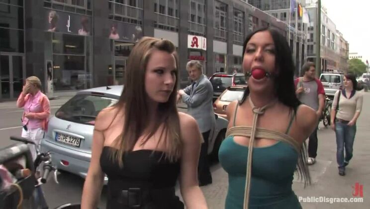 [PublicDisgrace] - Fetish Outdoor: Angelica Heart's Big Tits and BDSM - Angelica Heart - Zenza Raggi