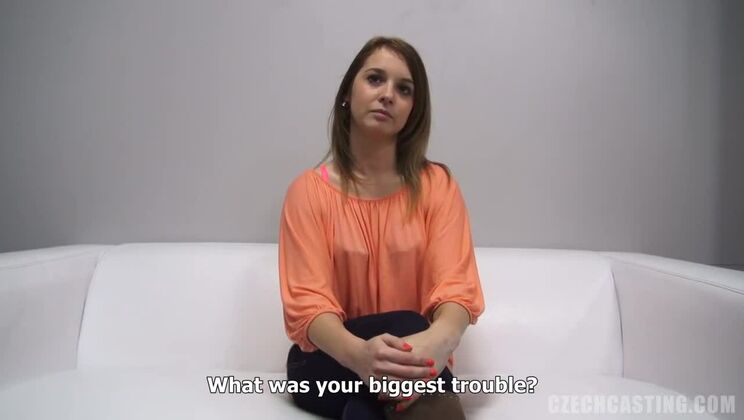 Alena: Casting Couch Czech