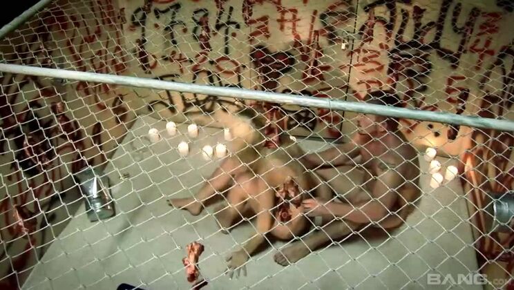 Gloryhole Special: Blonde Gets Handjob and Anal with Huge Cock