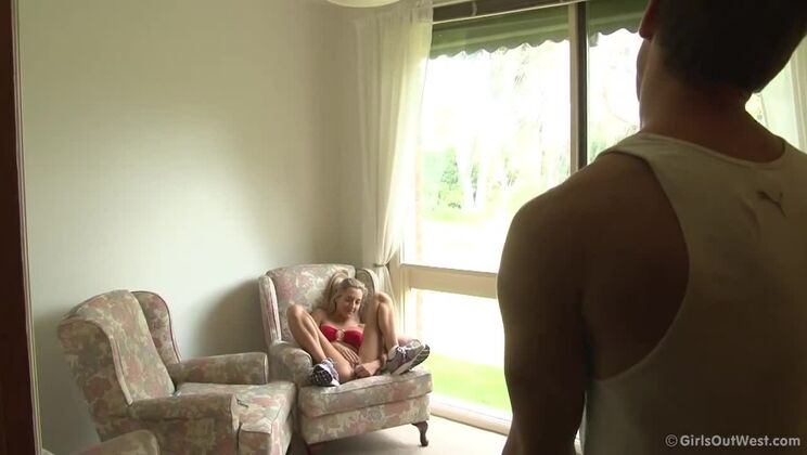 [GirlsOutWest] - Blonde Seduction - Amber and Josh's Body Heat - Amber