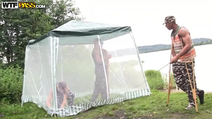 [HardFuckGirls] - Eric, Edik, and Hailey Ariana In Wild Outdoor DP - Eric - Cail - Edik - Hailey Ariana