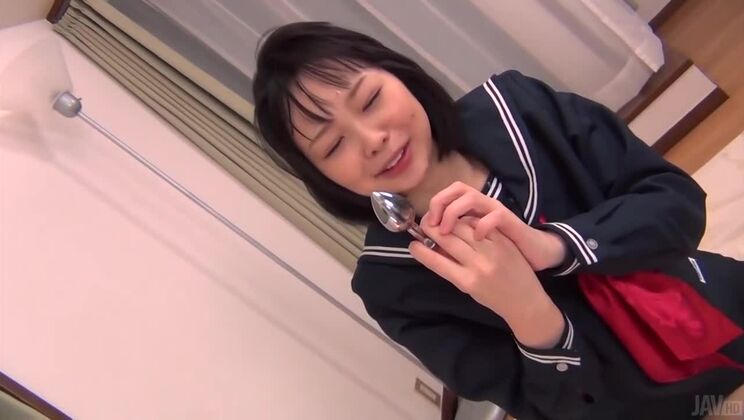 Asian lesbian Yuri Sakurai takes rough pounding