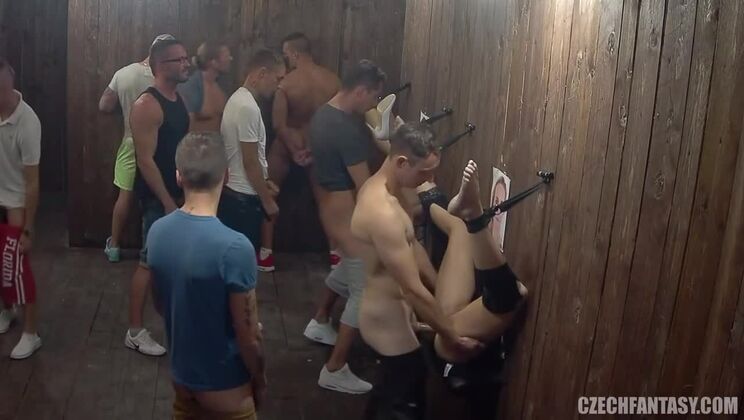 Czech Blonde with Big Tits and Tattoo