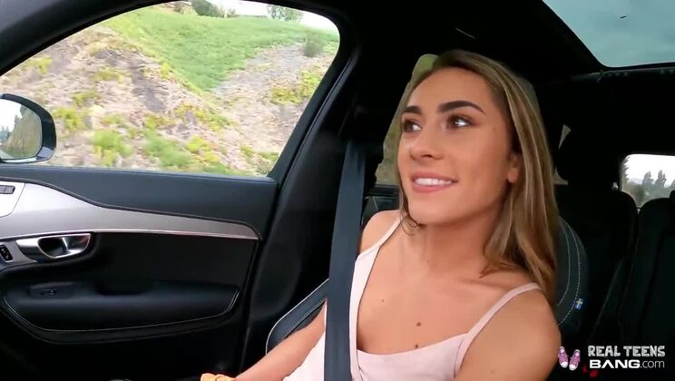 Mackenzie Mace Rides a Dick While Hiking