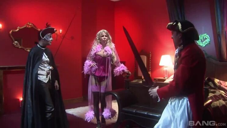 [BANG.com] - Melanie, George, and a New Friend Get Down and Dirty