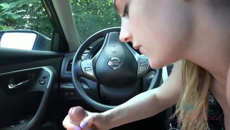 [ATKGirlfriends] - Blonde Bombshell Sydney Cole Gives POV Blowjob - Sydney Cole