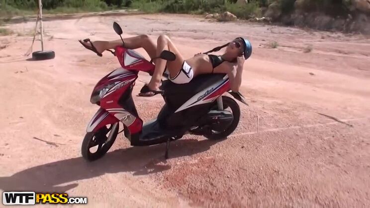 [PornWeekends] - Victoria Tiffani's Motorbike Sex Ride - Victoria Tiffani