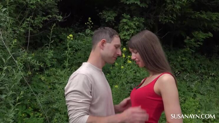 [SusanAyn] - Susan Ayn Gets Fucked by Michal D in the Outdoors - Susan Ayn - MICHAL D