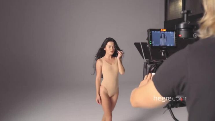 [Hegre] - Nude Casting of Beautiful Brunette Belle