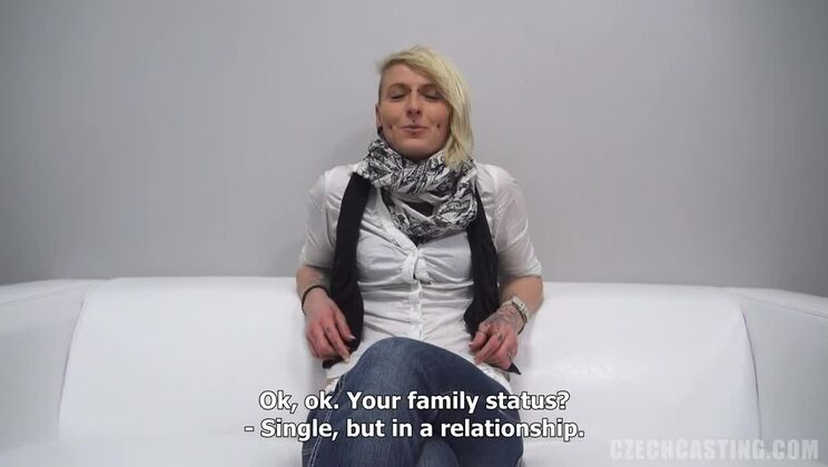 [CzechCasting] - Blonde Bombshell Emilie with Tattoos - Petra