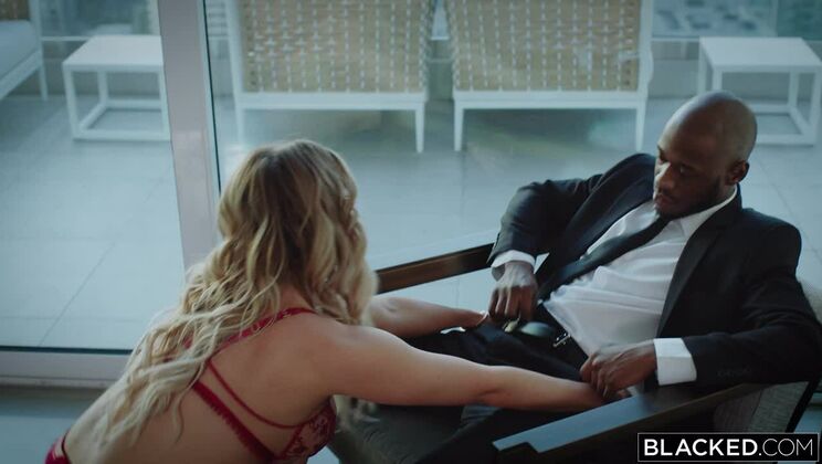 [BLACKED] - Creampie for Blonde with Big Tits